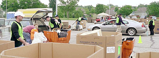 recycling event