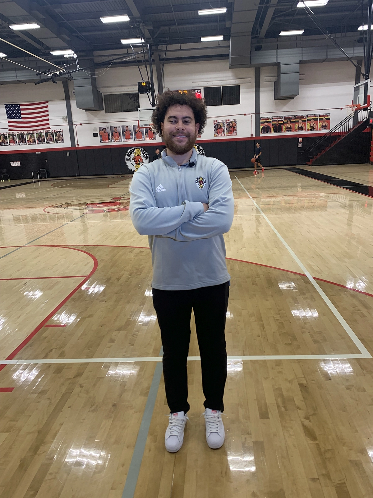 During his time “Off the Clock” Officer Harvey also coaches basketball Lawrence High School
